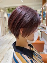 ネオリーブ クタ 町田店(Neolive kuta)&nbsp;[Neolivekuta]丸みショート×ピンク系カラー【町田/町田駅】