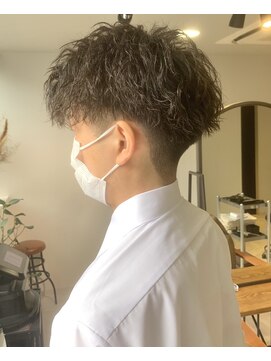 リコ ヘアアンドリラクゼーション 名駅店(LICO HAIR＆RELAXATION) 刈上げスパイラルパーマヘア　名古屋駅/名駅/メンズ