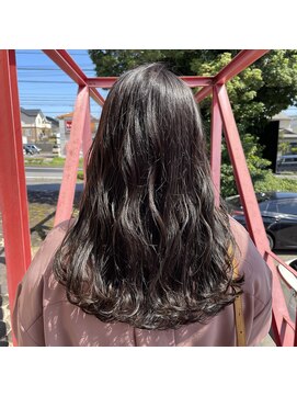 モップアップ ゾイトロープ(Mop up zoe trope) くすみアッシュブラウン