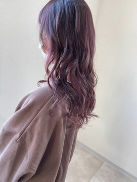 ヘアー アトリエ アンジー(Hair Atelier Angee) アディクシーピンクバイオレットカラー