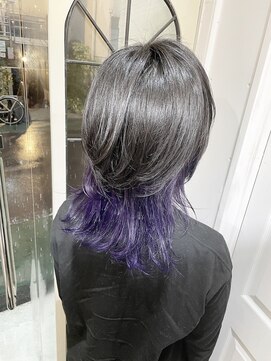 ウーロス(uros.) インナーパープル☆ウルフ