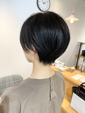 モリオ フロム ロンドン 大宮2号店(morio from London) 【morio大宮／米村】黒髪ハンサムショート