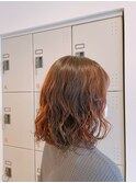 パーマスタイル 髪質改善/ヘッドスパ/ベージュカラー