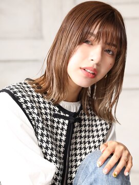 クラッチ 博多(CLUTCH) 大人可愛い２０代３０代４０代小顔 ショコラベージュJ1