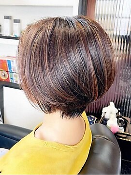 カシア cassia hair dressing salon 【cassia】カールボブ×ショート　[30代40代50代]