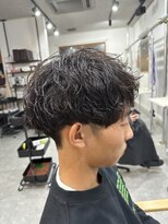 フゥ 宇都宮(FeU)&nbsp;波巻きスパイラル/メンズパーマ/ツイストスパイラルパーマ