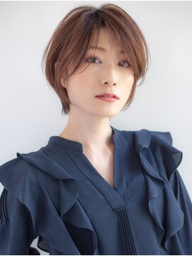 アッシュ 清瀬店(Ash) ナチュラルレイヤーショートボブ