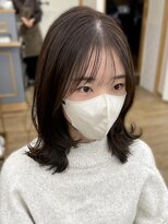 ネオリーブ クーロ(Neolive curro) 韓国風顔まわりカットくびれヘア