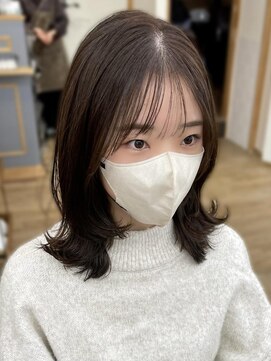 ネオリーブ クーロ(Neolive curro) 韓国風顔まわりカットくびれヘア