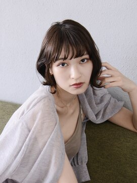 ロアー ヘアー マチルダ 千葉店(RAWR hair MATILDA) 【RAWR】ボブヘアミディアム_外ハネスタイル