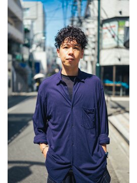 ボンド 三軒茶屋(Bond) 30代、40代におすすめ!自然体パーマ【三軒茶屋 メンズカット】