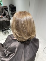 ルミール(LEMEILL)&nbsp;ベージュ白髪ぼかしカラー【西院】