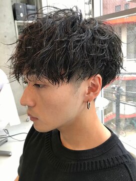 ラヴィズムバイフィフス(LUVISM by fifth) ツイストスパイラルパーマツイストパーマ刈り上げ万代新潟駅