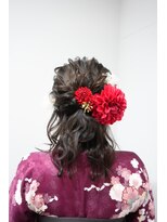 チェロ(CHERO)&nbsp;卒業式★ヘアアレンジ&メイク&着付け