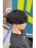 これぞパーマの王道スタイル!マッシュベースの波巻きパーマ!