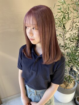 マビー(mavie) ピンクベージュ