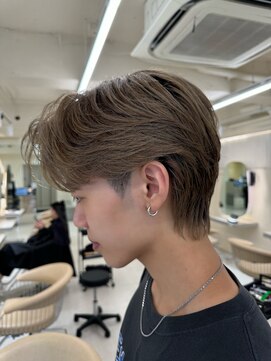 ニコ トウキョウ ヨコハマ(nico) メンズ/センターパート/ニュアンスパーマ