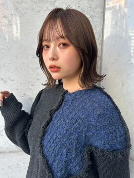 ジーナ 吉祥寺(Zina) 髪質改善＊くすみベージュボブ＊美髪【Zina吉祥寺】