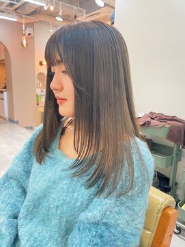 ロウバイレボ 柏(lou by revo) ミディアム/韓国風/レイヤーカット/顔回りカット/柏駅