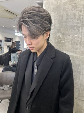 キング 枚方店(K!ng) 縮毛矯正髪質改善ハイライトレイヤーカット枚方美容室エクステ