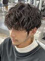 バイフィフス 天神大名(by fifth) 学生人気No,1の【波巻きパーマ×王道マッシュ】[メンズカット]