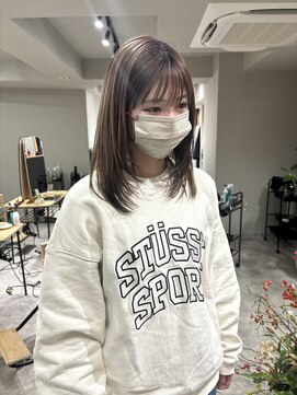 ソレイユ(soleil) ミルクティーベージュカラー