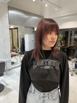 カリファ 田町(KHALIFA) ★メルティーカラー フェミニンロング 似合わせカット レイヤー