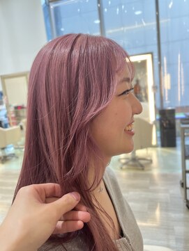 ウィル あべの店(WiLL) 初ブリーチで色味も髪も綺麗に