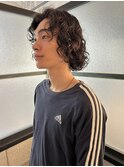 メンズボブパーマ
