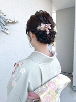 オト(oto)&nbsp;シニヨンヘア　着物ヘア