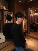 前下がりのショートヘアー