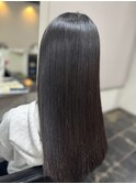 黒髪ロング