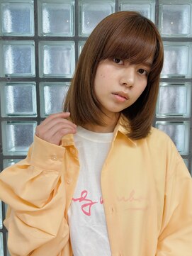 ガーデン 銀座(GARDEN) レイヤー 伸ばしかけヘア 顔まわりカット 小顔カット イメチェン