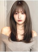 ＊20代30代40代★韓国大人可愛いモテ髪ロング
