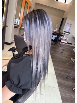 ヴァンカウンシル Kuwana(VAN COUNCIL) プリンが気にならないブリーチカラー/バレイヤージュ シルバー