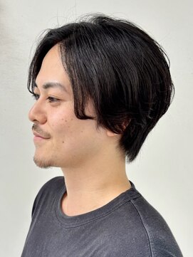 シルフィ(sylph) メンズパーマ＿Sカールパーマ（メンズカット＿白髪染め）