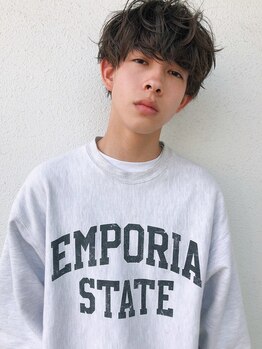 "全ての男性に清潔感とモテを"好み・個性を活かしたイカした髪型の提案に定評◎