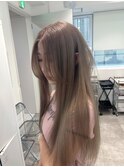 ハイライトバレイヤージュダブルカラーケアブリーチ20代30代40代