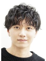 ゼンコー アオヤマ(ZENKO Aoyama)&nbsp;黒髪×マッシュ×シースルー×スパイラルパーマ【表参道/青山】