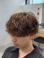 フィフス 渋谷(fifth) 渋谷シャドウパーママッシュ緩め大人ビジネスニュアンスパーマ