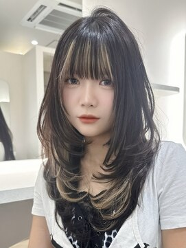 アイトーキョー 名古屋2nd(AI TOKYO) レイヤーカット/インナーカラー/ベージュ[栄/矢場町]