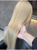 海外ヘアーハッシュカットレイヤーカットハイライトカラー