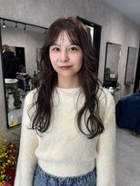 リル(RiLU)&nbsp;ラベンダーグレージュカラー/ゆるふわ巻き