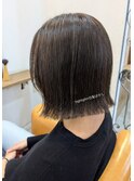 ハイライト×白髪ぼかし