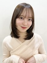 ガーデン 渋谷(GARDEN) レイヤーカット/ミディアムレイヤー/ストレートヘア