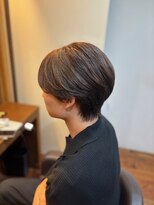 アリレイナ美容室 鎌倉店(ARIREINA)&nbsp;センターパートウルフカットツイストスパイラルパーマゆるめ黒髪