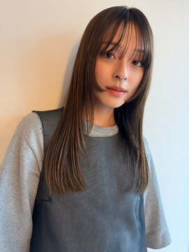 ブラウヘアアンドケア(care) ストレートレイヤー