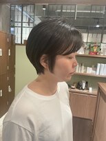 マーシュアトレ(marshu atre)&nbsp;小顔ショート/くびれショート　田中としスタイル