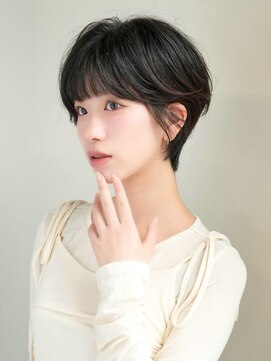 インセプション 銀座(INCEPTION) 切りっぱなしショート・ボブ/絶壁解消/前髪なし/20代/30代/面長