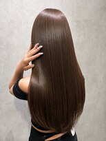 ルノン(LUNON)&nbsp;黒髪クラゲヘアーオリーブグレー小顔ココアベージュ